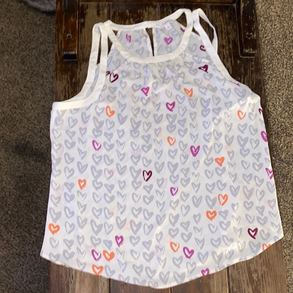 Candie's XL Heart Top. No stains, good condition.